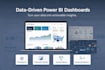 create a professional power bi dashboard with kpis and data analysis