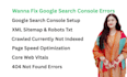 technical SEO, website audit, google search console and index coverage errors