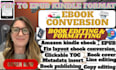 do ebook formatting and conversion from PDF, word, indesign into epub and kindle