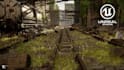 design a 3d environment and level in unreal engine 5