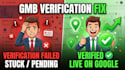 reinstate, setup, fix google business profile verification issues