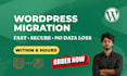 migrate clone or transfer wordpress website to new domain or hosting with backup