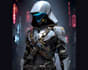 create detailed sci fi robot and mecha character