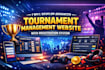 develop advanced tournament management website with registration system