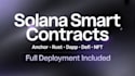 build your solana smart contract, dapp, nft and defi