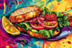 do a food pop art