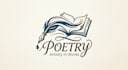 design an elegant and creative poetry logo