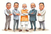 make funny and creative political portraits
