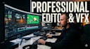 do professional video editing with vfx and transitions