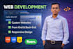 be your react next js frontend developer  SEO landing page
