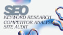 do SEO keyword research and site audit