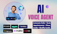 create custom ai voice agent with voiceflow, vapi, retell, synthflow, highlevel