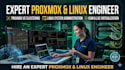 set up proxmox, virtual machines, and linux servers