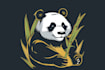 do make an modern custom panda logo