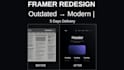 redesign your outdated website in framer