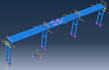 do civil structural analysis design in linpro abaqus sap2000