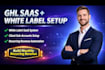 setup gohighlevel saas mode and white label agency system