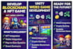 develop blockchain nft game with unity and wallet integration