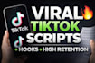 viral tiktok scripts that get views