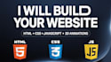 build a responsive website with 3d animations using HTML CSS and javascript