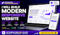 build a  responsive website using HTML CSS javascript
