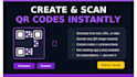 build a colored qr code generator and scanner tool for your links and texts