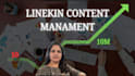 do linkedin content management