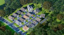 design 2d 3d landscape community development, master plan, urban housing layout