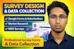 design survey forms and collect responses professionally