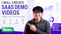 create a saas explainer video or ai product demo animation