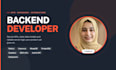 develop secure node js backend API express mongodb rest API jwt auth