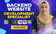 develop secure node js backend API express mongodb rest API jwt auth