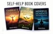 design self help book cover for amazon KDP ebook and paperback