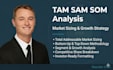create a tam sam som market sizing analysis for your pitch deck