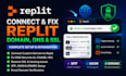 connect replit domain setup replit dns ssl fix replit hosting integration setup