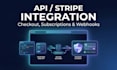 integrate API, stripe checkout, subscriptions, and webhooks in any website