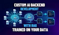 develop custom ai backend with rag trained on your data