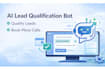 create an ai lead qualification and appointment booking bot