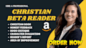 alpha beta read christian ebook critique fiction devotion constructive feedback