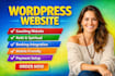 build coaching website, reiki and spiritual wordpress website with booking int