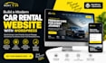 design a professional chauffeur, limousine, and taxi booking website