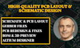 design pcb layout and circuit schematic using altium