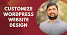customize wordpress website, update website, wordpress design
