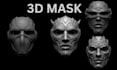 do 3d mask 3d cosplay model 3d helment stl file for 3d printing