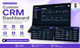 build a custom CRM dashboard to manage leads, customers and sales