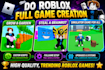 do roblox full game creation, steal a brainrot, grow a garden or simulator game