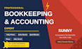do bookkeeping and accounting using tally, quickbooks, zoho and busy software