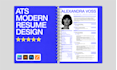 design a creative resume and cover letter