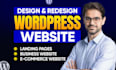 design, redesign, develop, fix and optimize elementor wordpress website with SEO