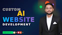 build a professional ai web application, ai software developer, ai website